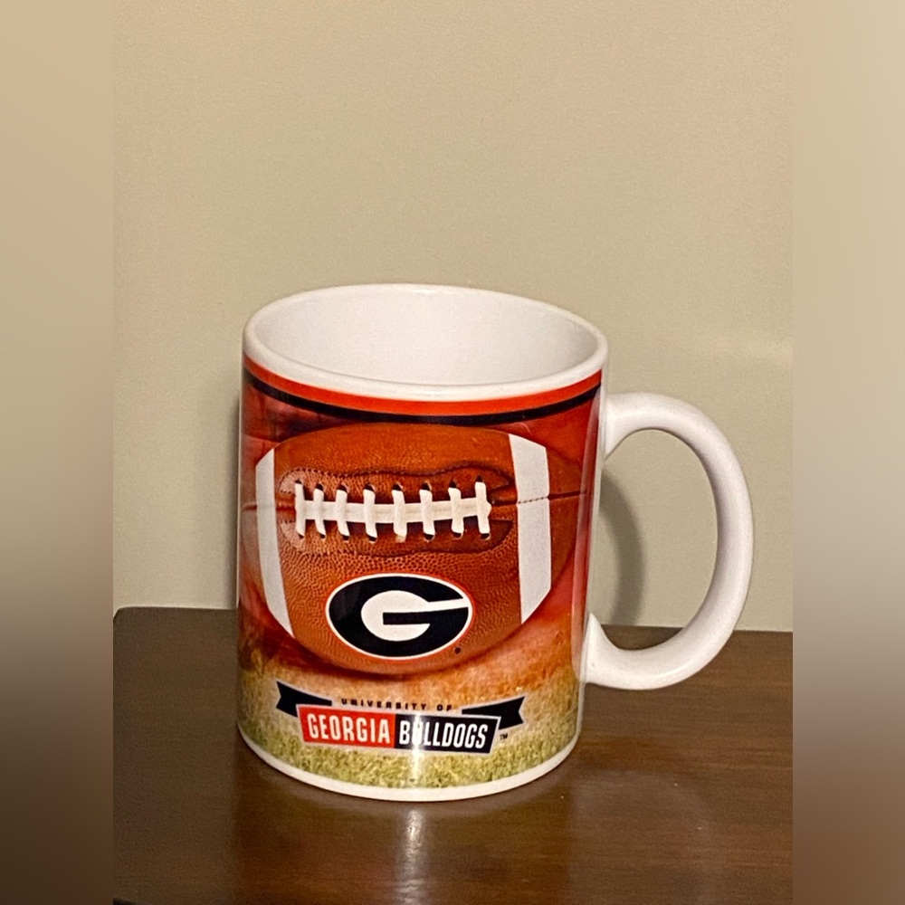 Georgia Bulldogs football Orca Coatings coffee cup mug